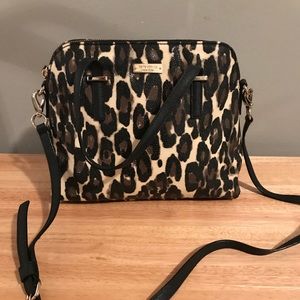 Kate Spade Cheetah Print Satchel/Crossbody Bag
